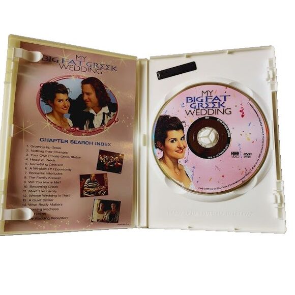 My Big Fat Greek Wedding DVD 2002 Movie Romantic Comedy PG - Picture 3 of 3